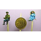 Окрашенные фигурки к 2-вес ялу 1:72