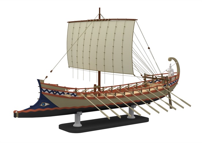 Греческая унирема Арго 1:72 Стандарт + подарки ПРЕДЗАКАЗ 2634